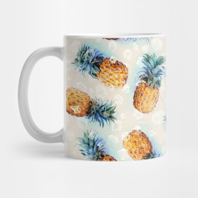 Pineapples + Crystals by micklyn